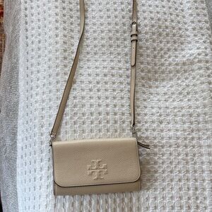 Tory Burch Cream Crossbody Bag